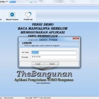 Program Kasir Toko Bangunan
