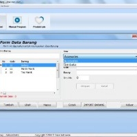 Program Pengelolaan Toko Untuk Minimarket